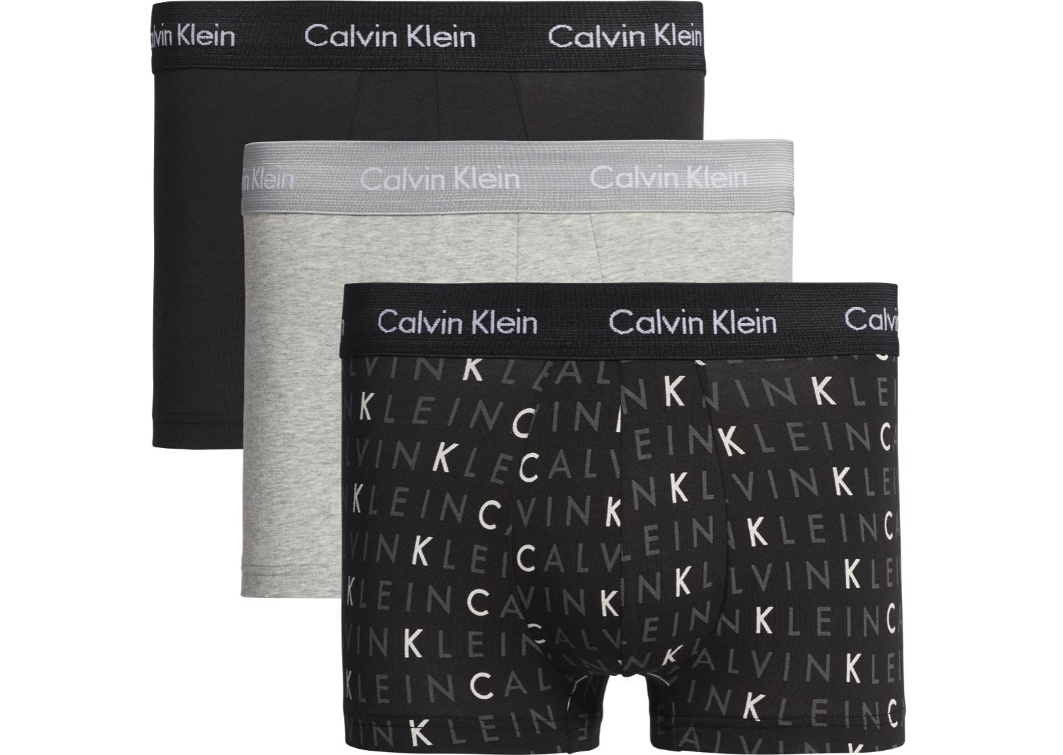 Calvin Klein Low Rise Trunks 3 Pack Boxer Shorts