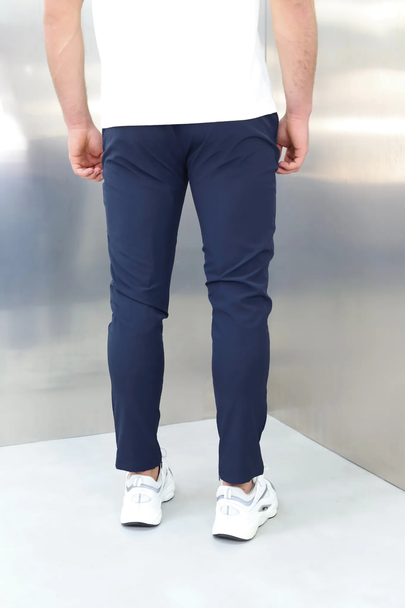 Capo Men's Hybrid Smart Trousers - Navy