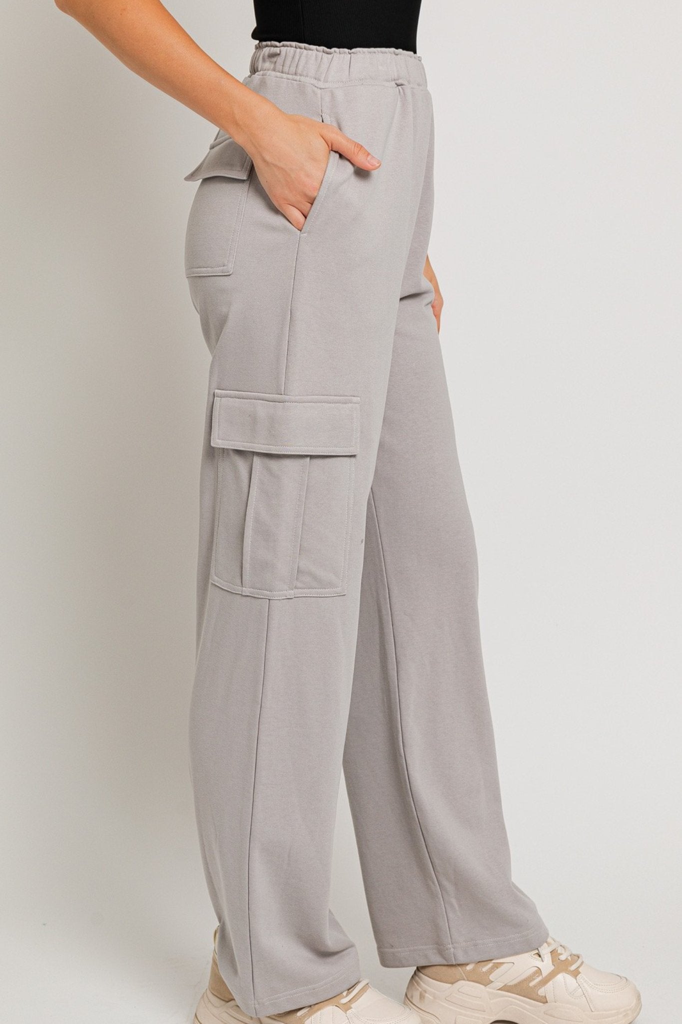 cargo sweatpants cozy