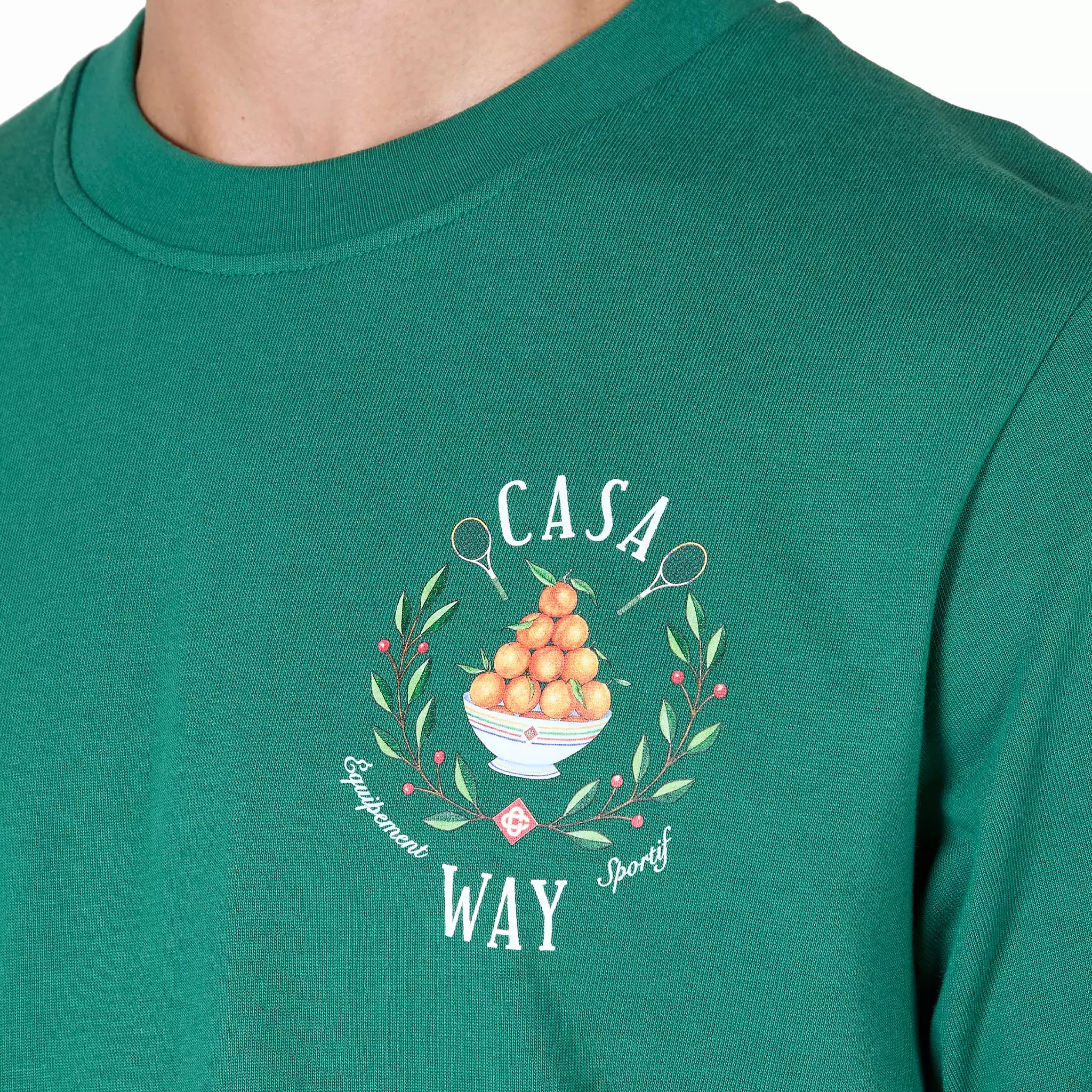 Casa Way T-Shirt Evergreen