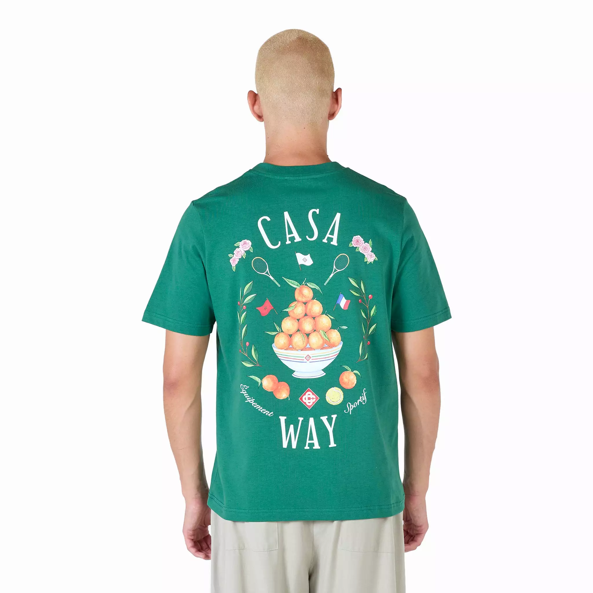 Casa Way T-Shirt Evergreen