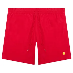 Cornel/Gold Chase Swim Trunks