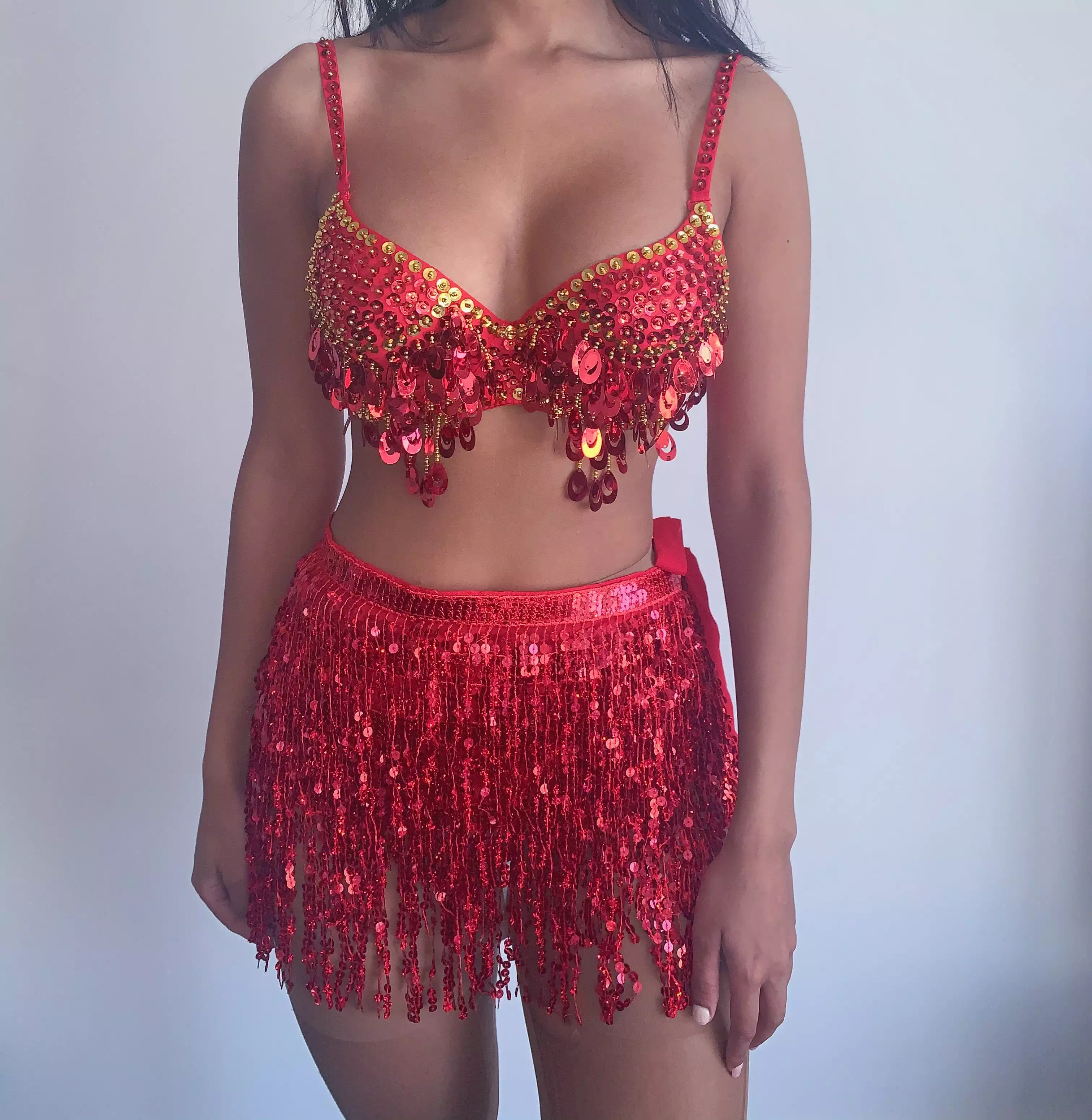 Ciara Sequin Two Piece: Shimmering Sequin Two Piece Set - Shop Now!