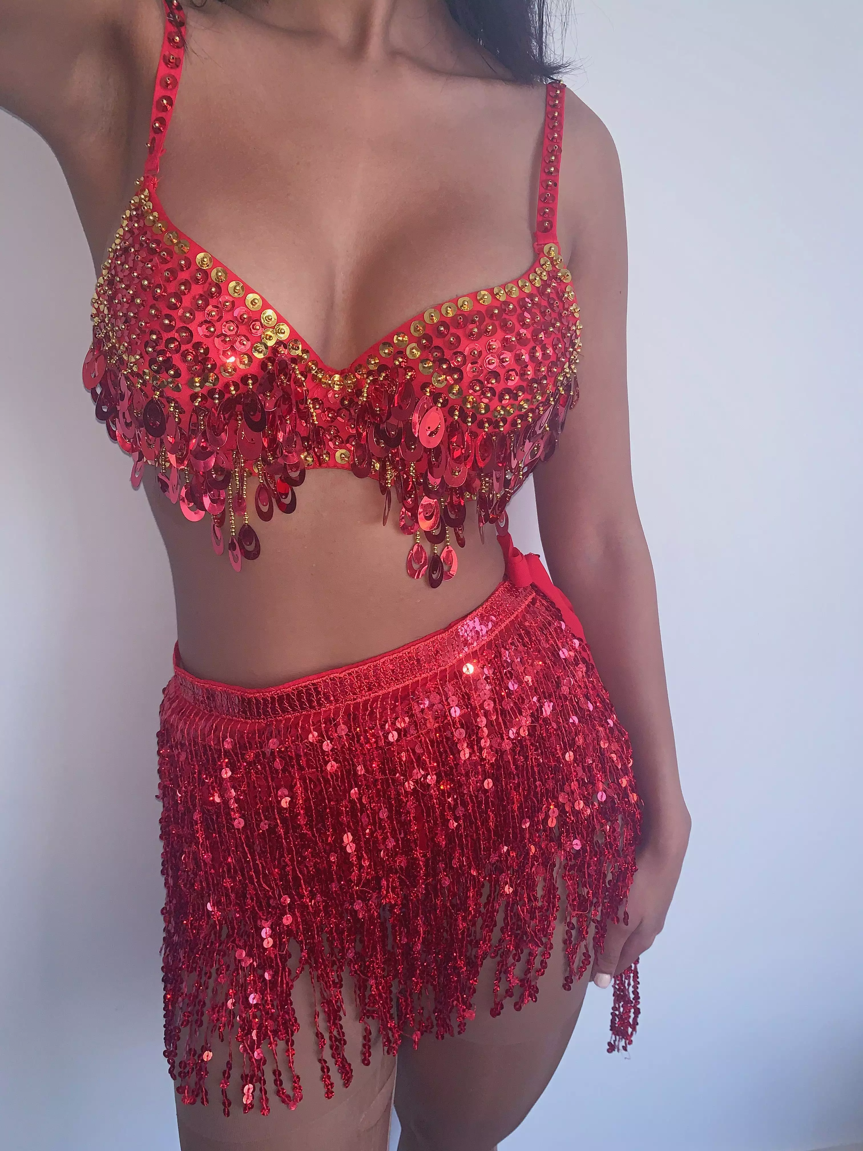 Ciara Sequin Two Piece: Shimmering Sequin Two Piece Set - Shop Now!