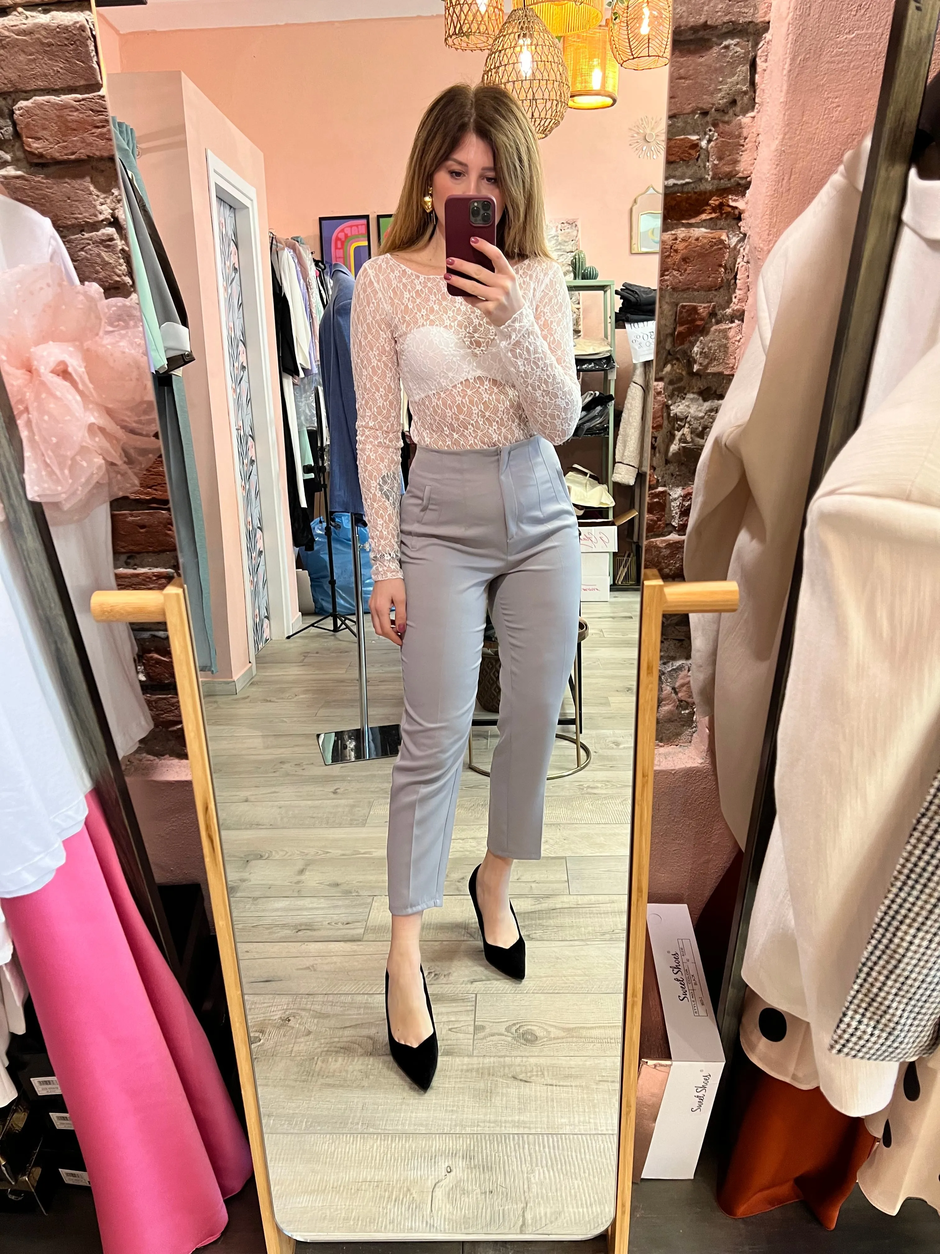 Cigarette Pants La Fama - Shop Now