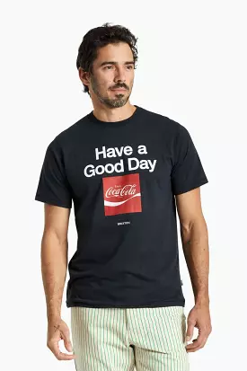 Coca-Cola Black Tailored T-Shirt