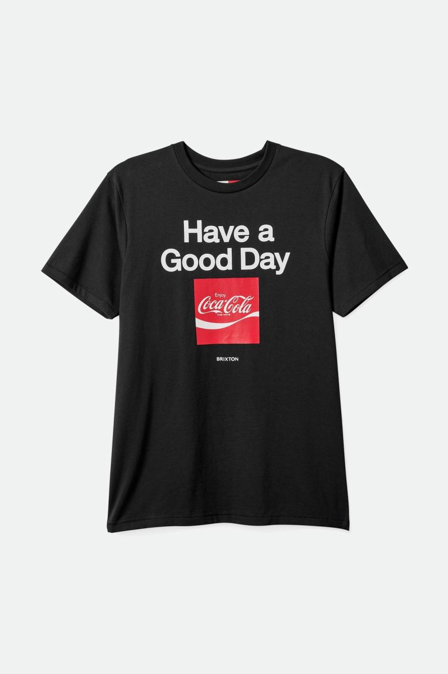 Coca-Cola Black Tailored T-Shirt