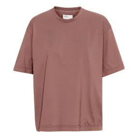 Rosewood Mist Oversized Tee - Vibrant Colorful Shirt