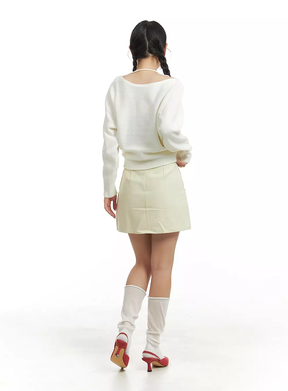 Cotton Mini Skirt OM429