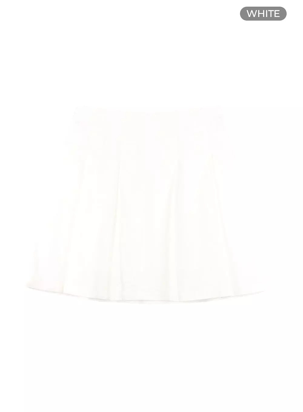 Cotton Mini Skirt Pleated CA401