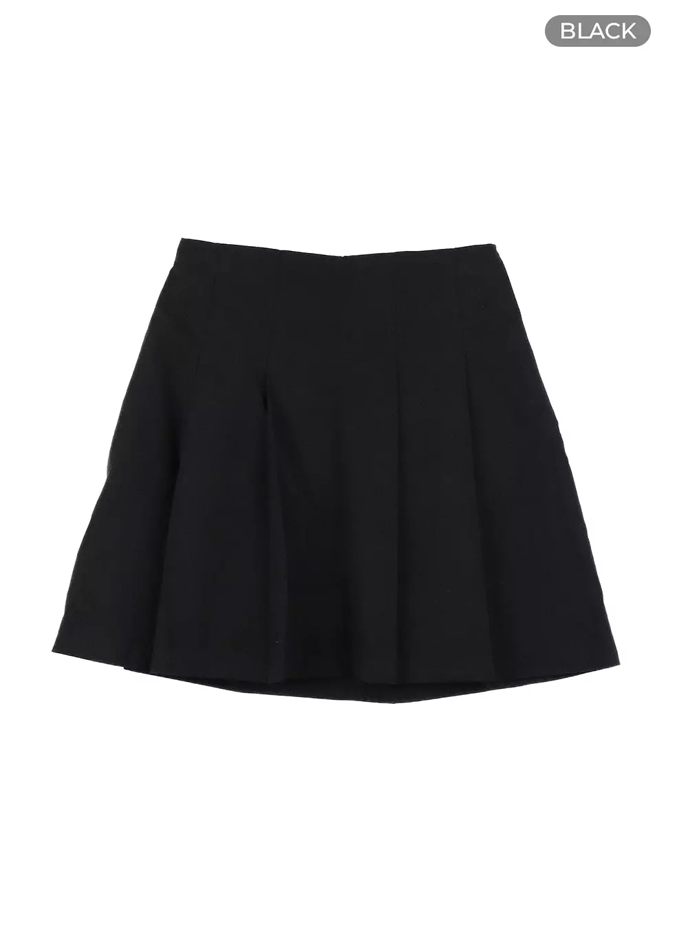 Cotton Mini Skirt Pleated CA401