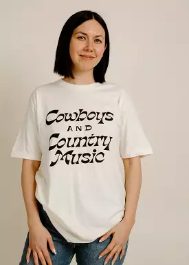 Cowboy-themed Country Music T-shirt