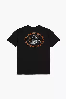 Croslin Black Tee