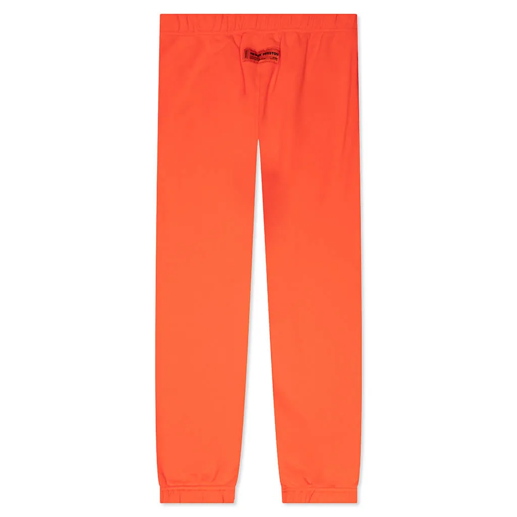 Orange/White CTNMB Sweatpants