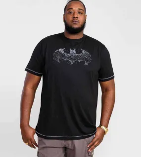 Official Licensed Batman Printed T-Shirt for Big Men by D555 (ROBIN)