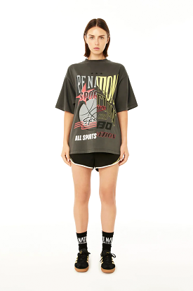 Dark Shadow Brake Check Oversized T-Shirt: Get it now!