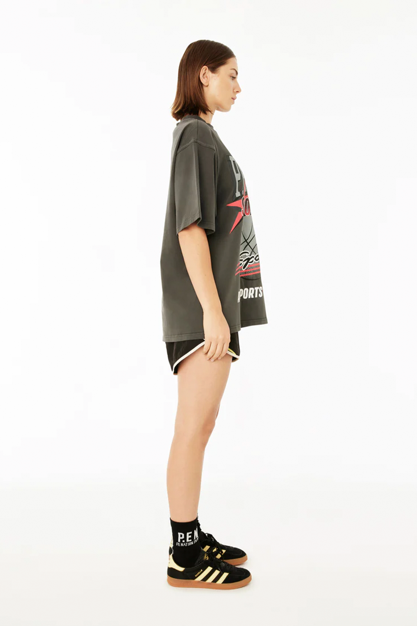 Dark Shadow Brake Check Oversized T-Shirt: Get it now!