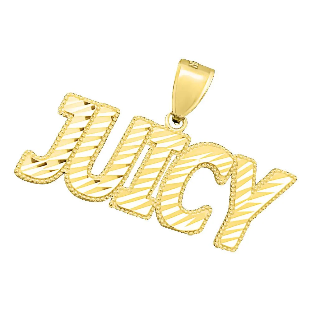 DC 10K Yellow Gold Pendant – Shop Now!