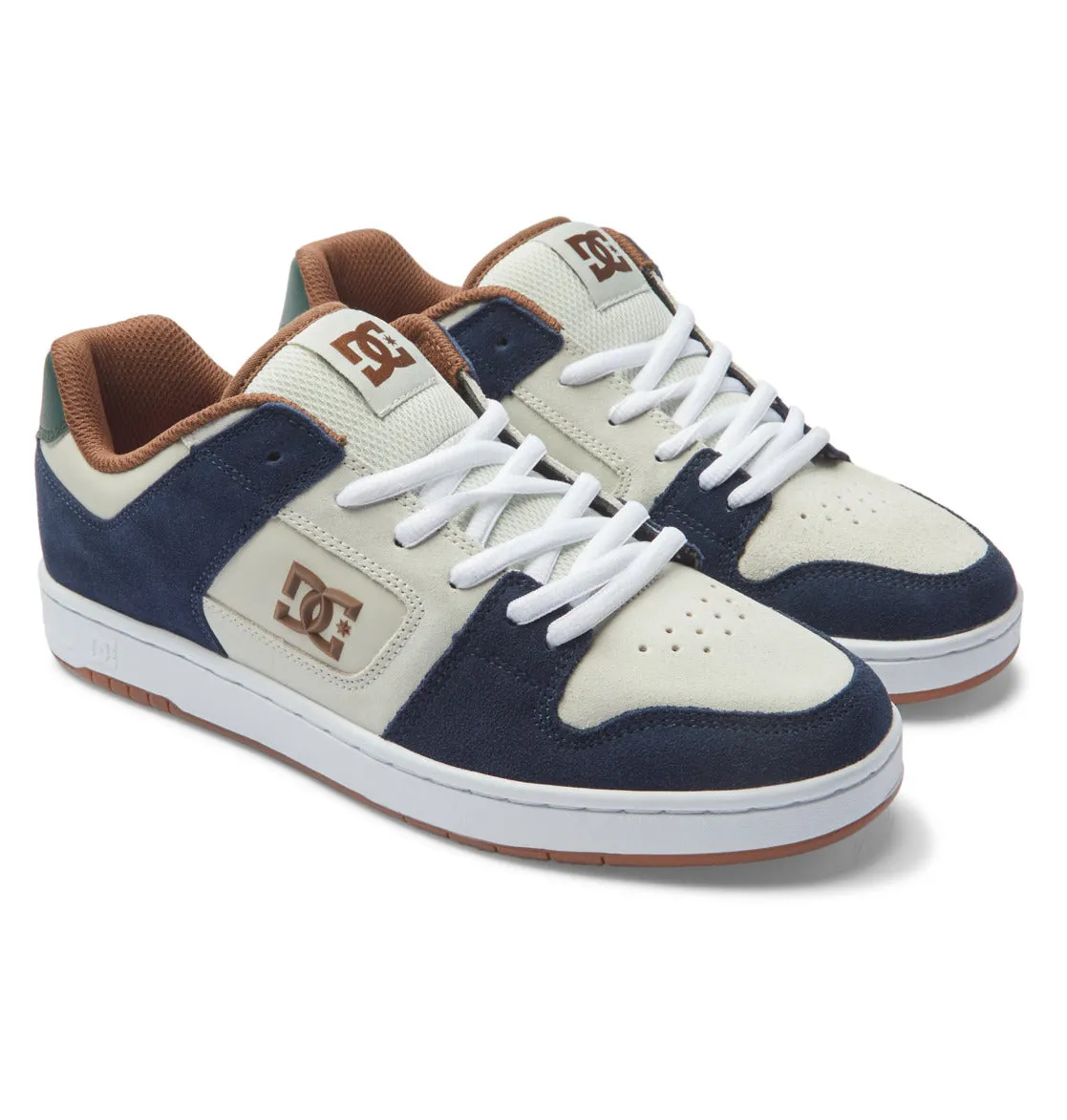 DC Manteca Skate Shoe - Navy / Khaki