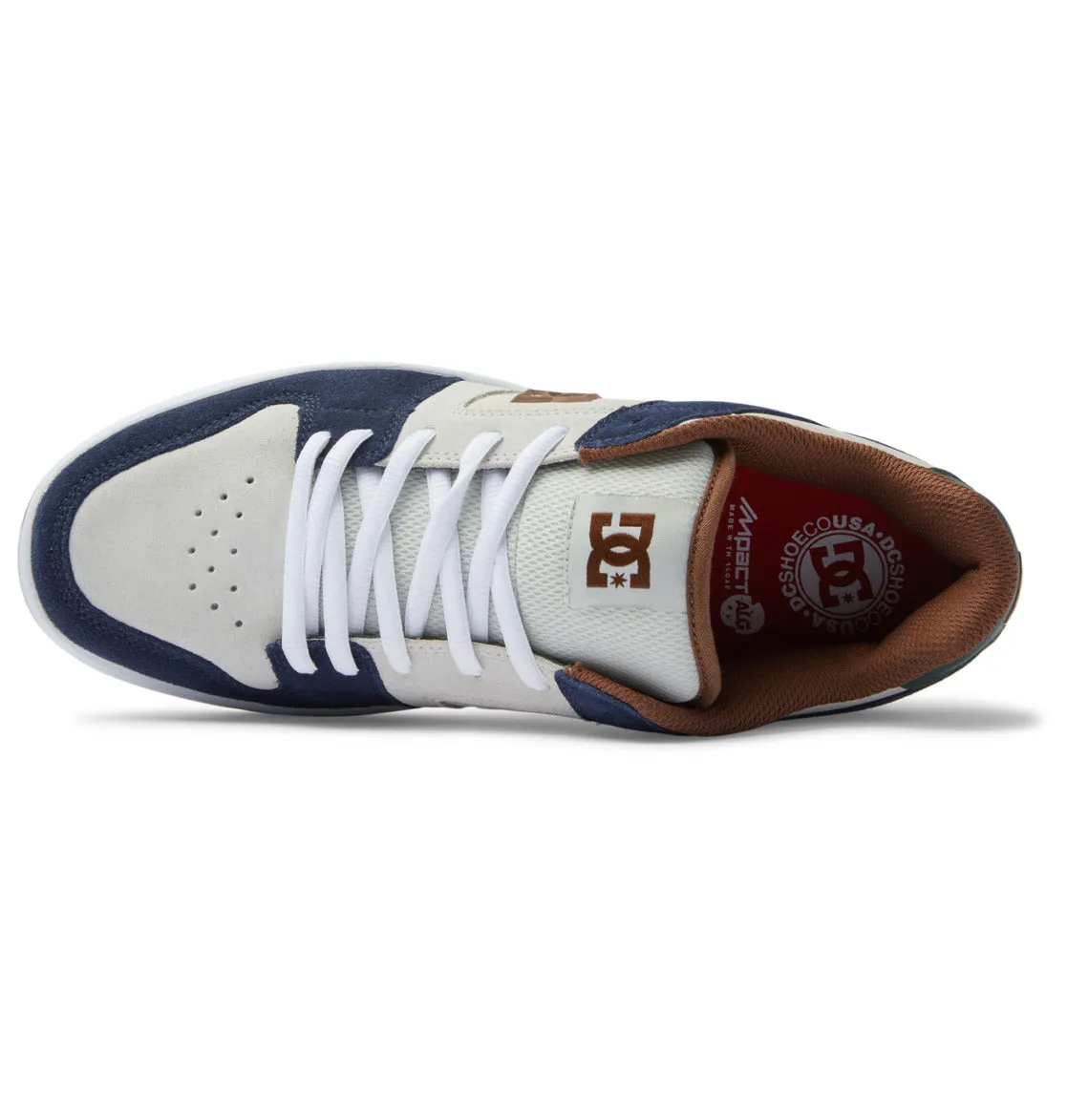 DC Manteca Skate Shoe - Navy / Khaki