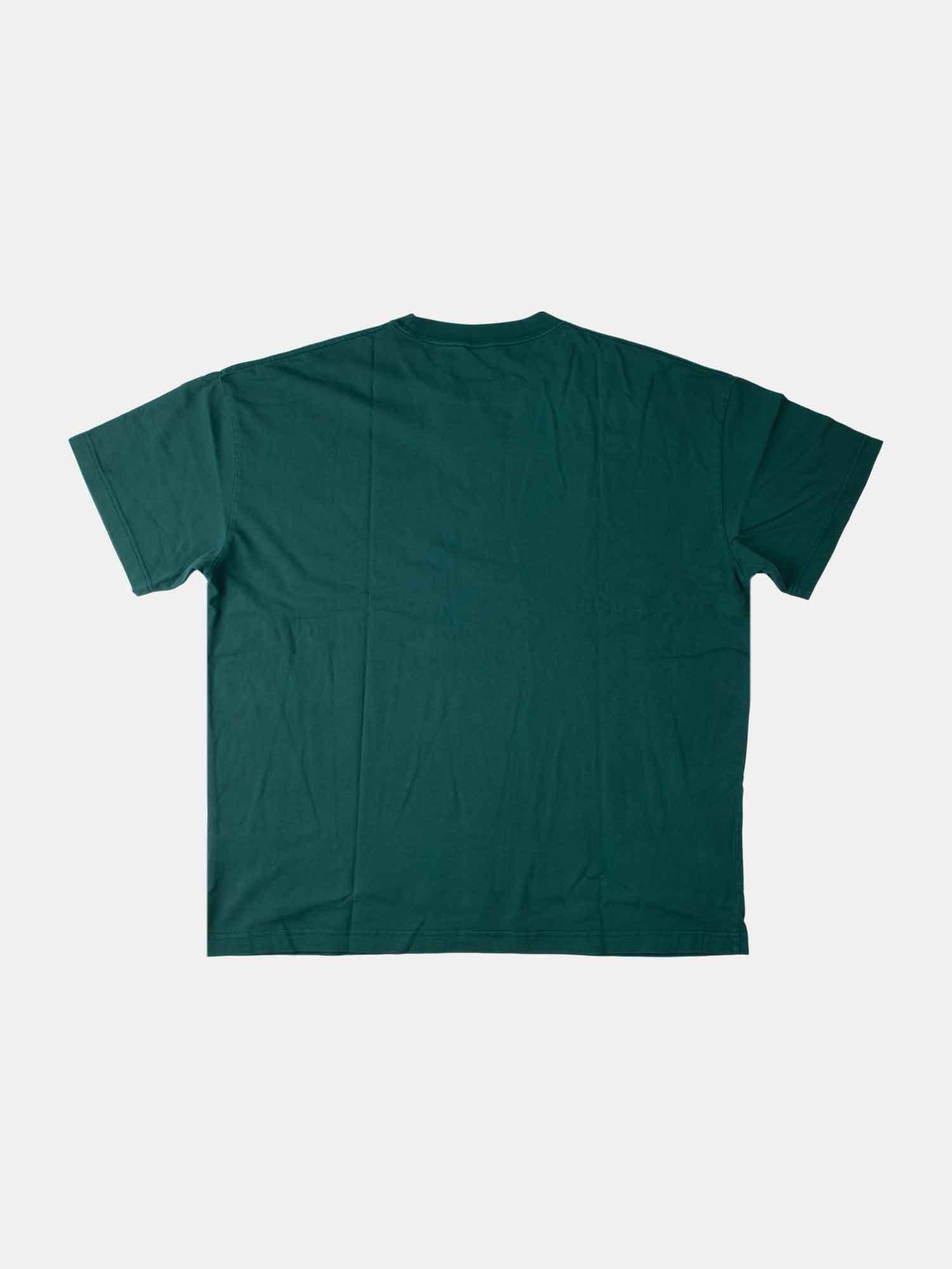 Dickies 330 Green Washed Box Fit Oversized Tee.