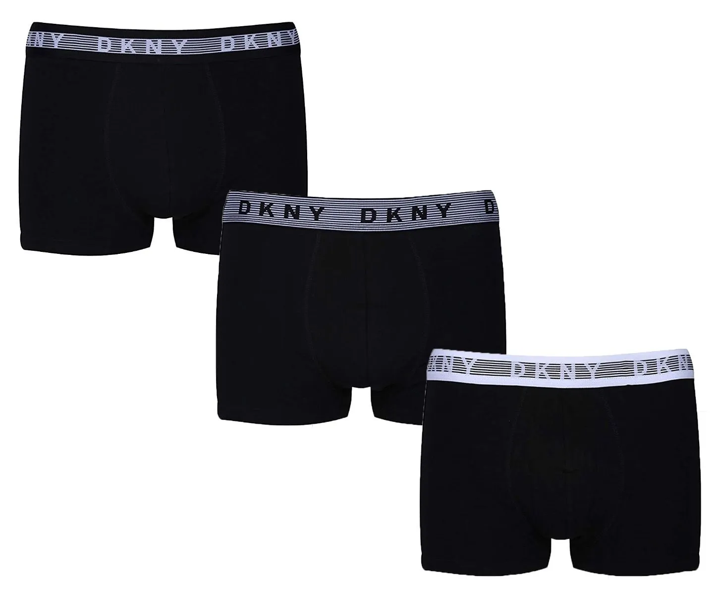 Black DKNY Los Angeles 3 Pack Trunks