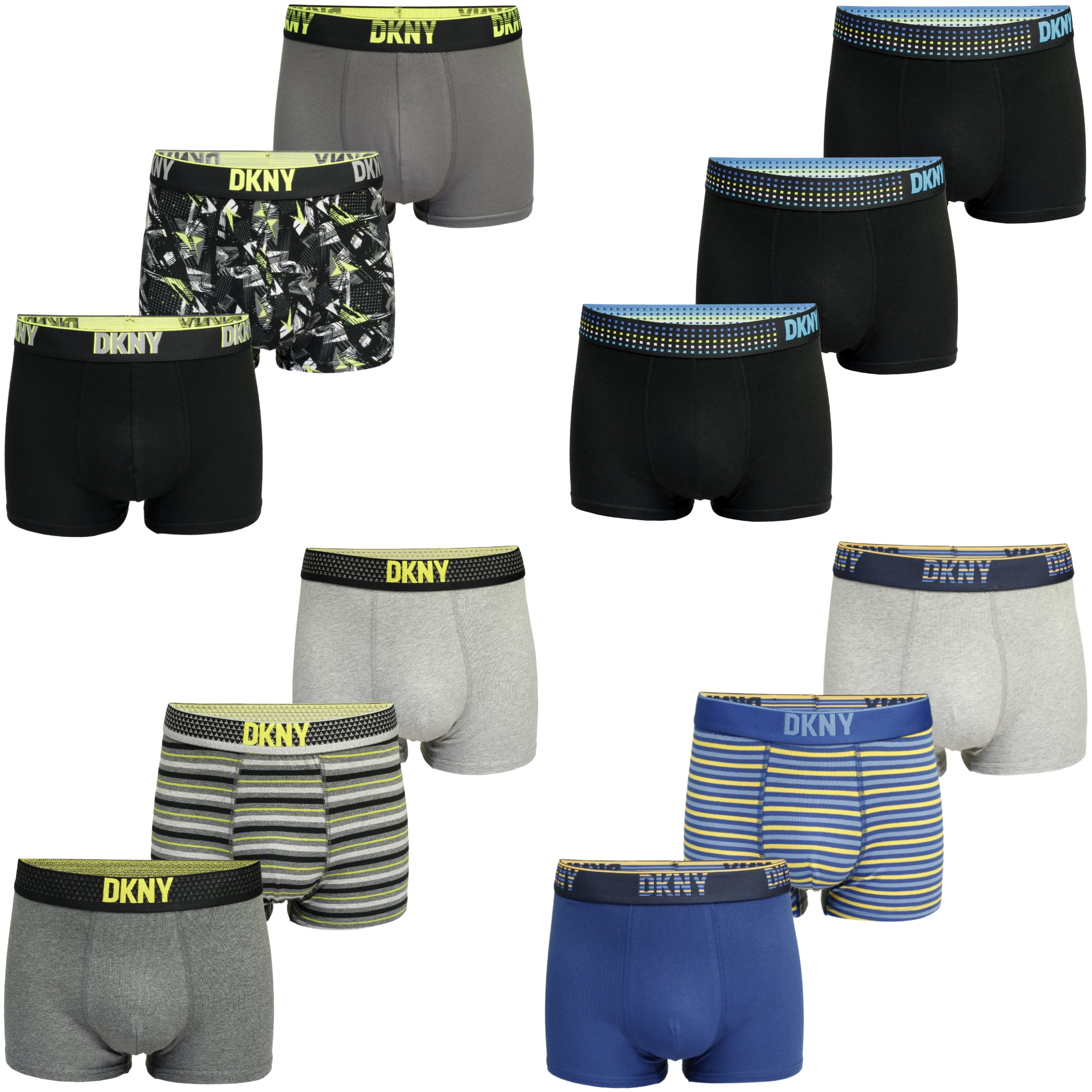 DKNY Men's Boxer Trunks (3-Pack)