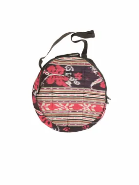 Drum Bag - Red Ikat Pattern