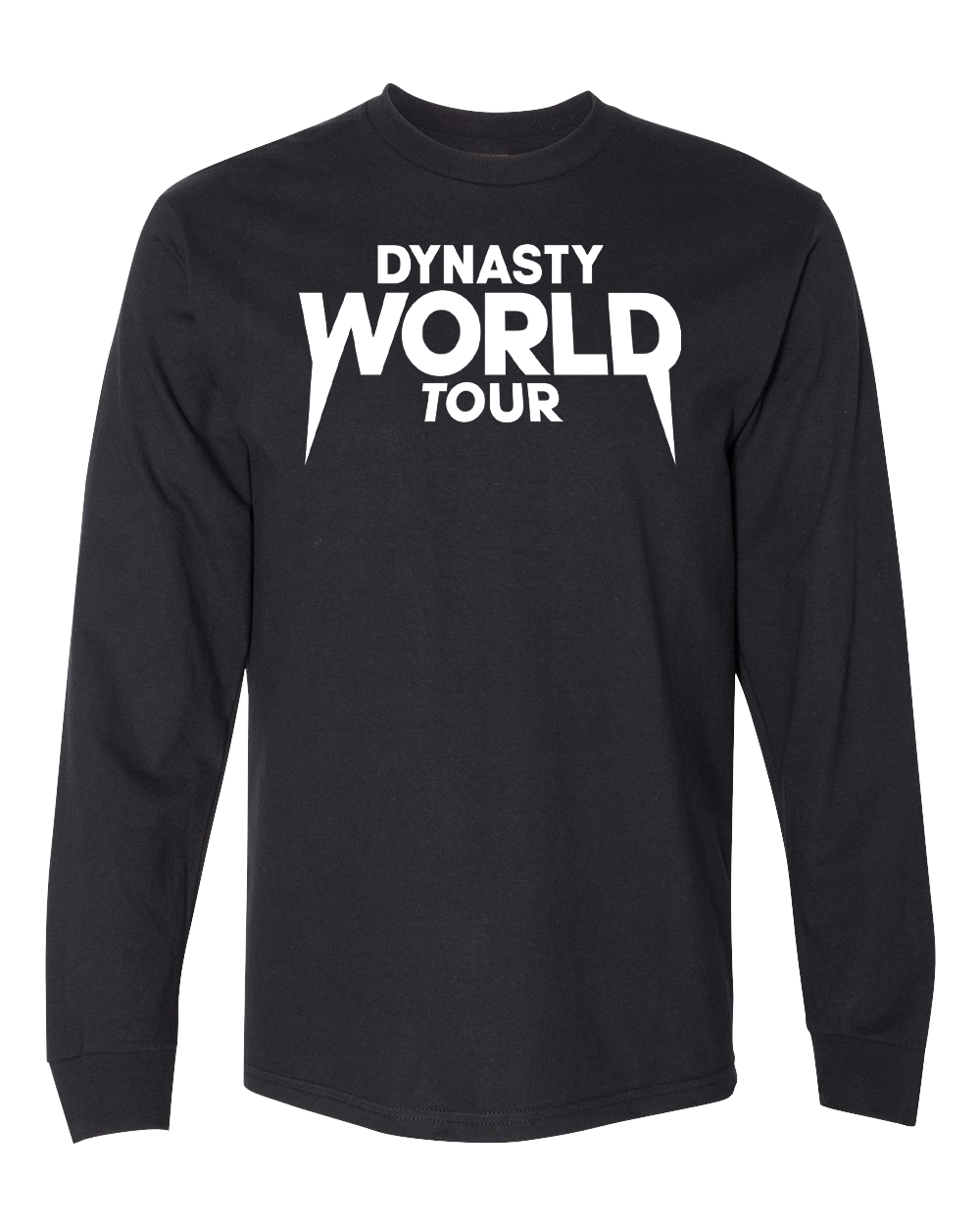 Dynasty World Tour Black Long Sleeve T-Shirt