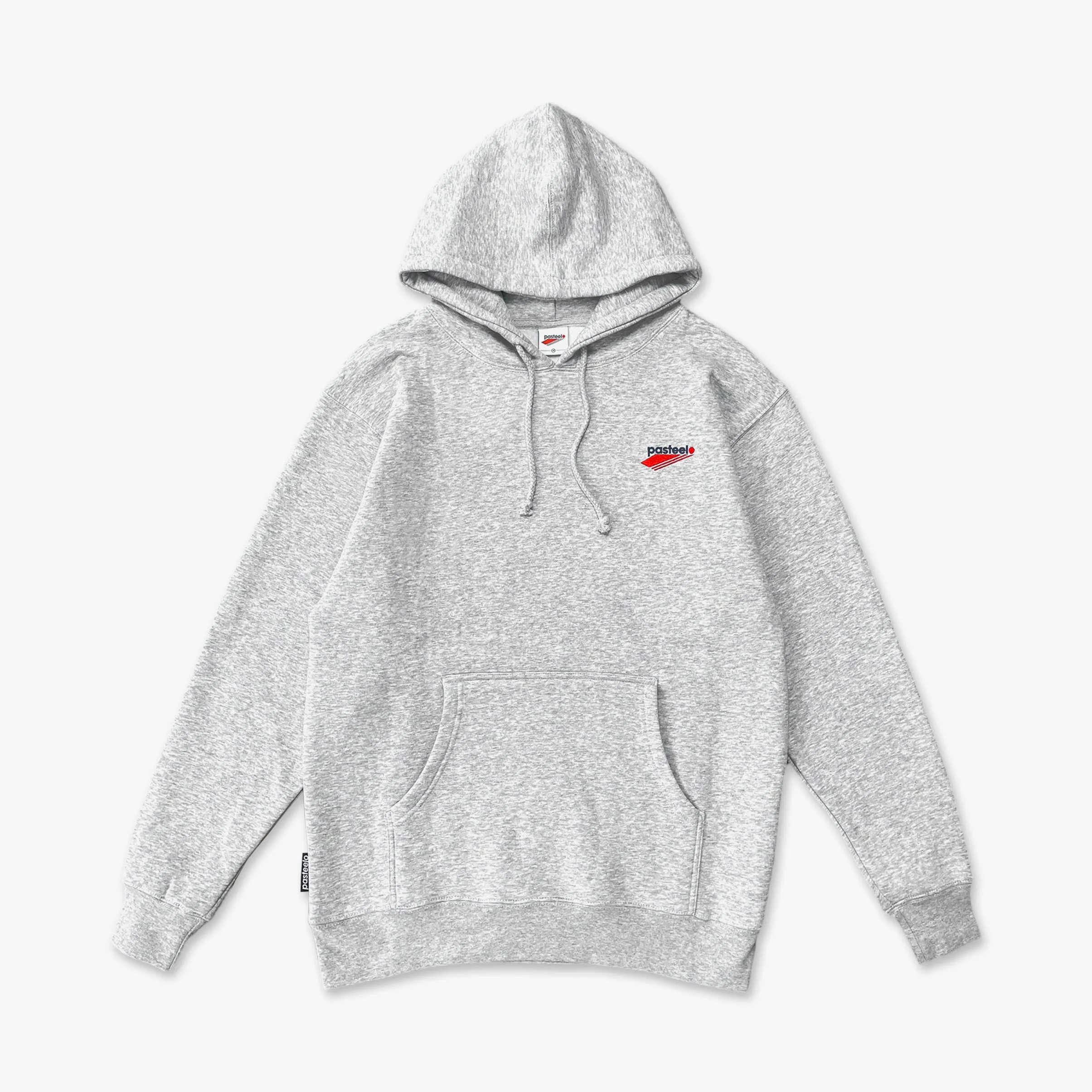 EMB O.G. HOODIE HEATHER GREY