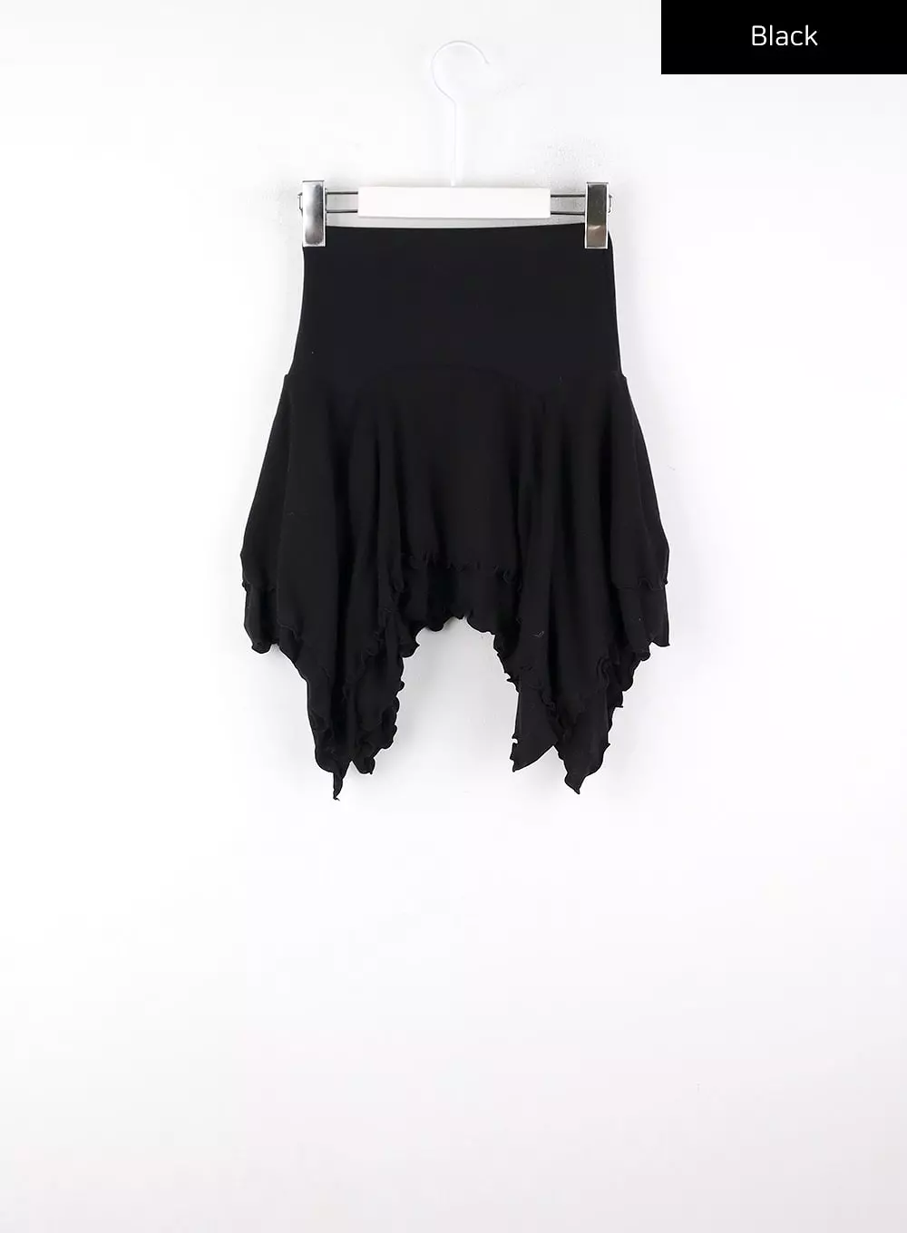 Enchanted Asymmetrical Flowy Mini Skirt CD328