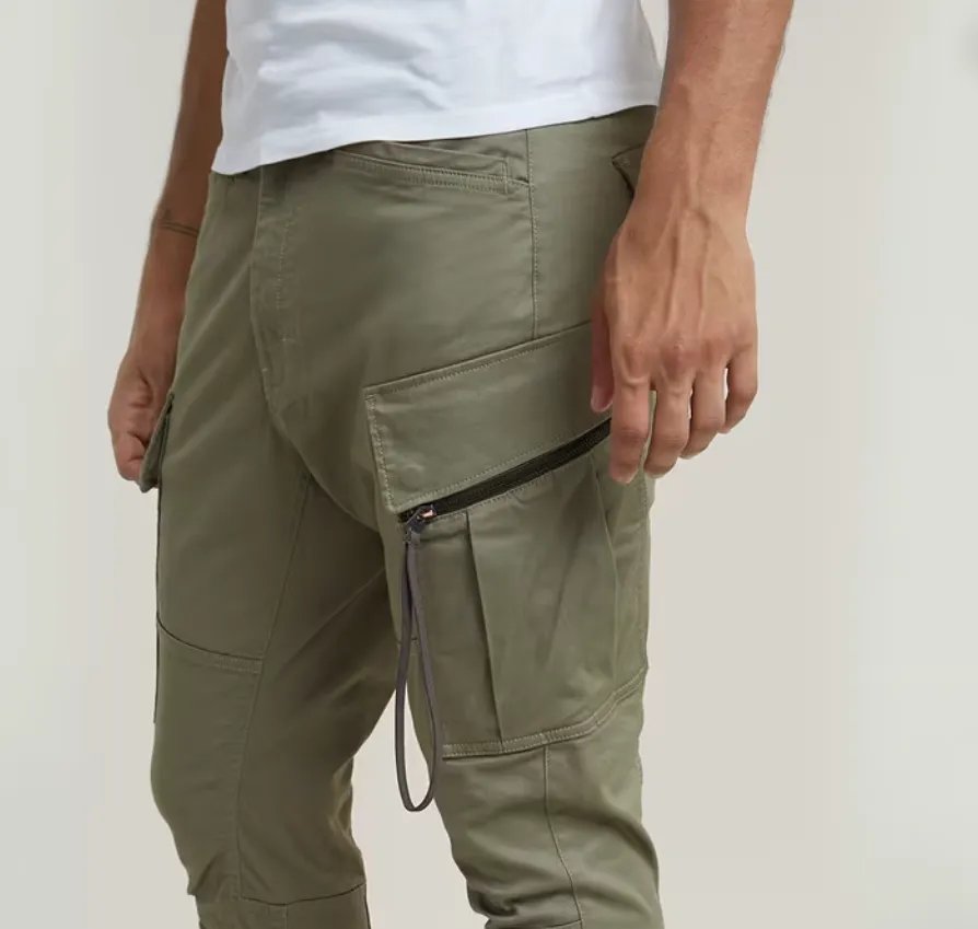 G-Star RAW 3D Skinny Cargo 2.0 Pant Men Shamrock Zip Pocket