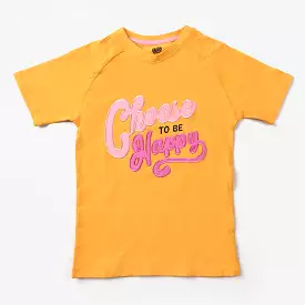 Girls Cotton Citrus T-Shirt - Short Sleeve | Best Price