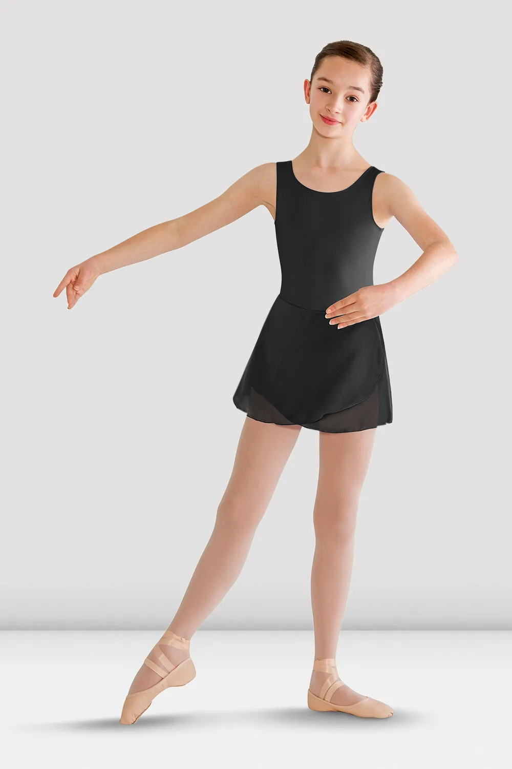 Riya Tank Leotard for Girls with Skirt - trendy gymnastics outfit