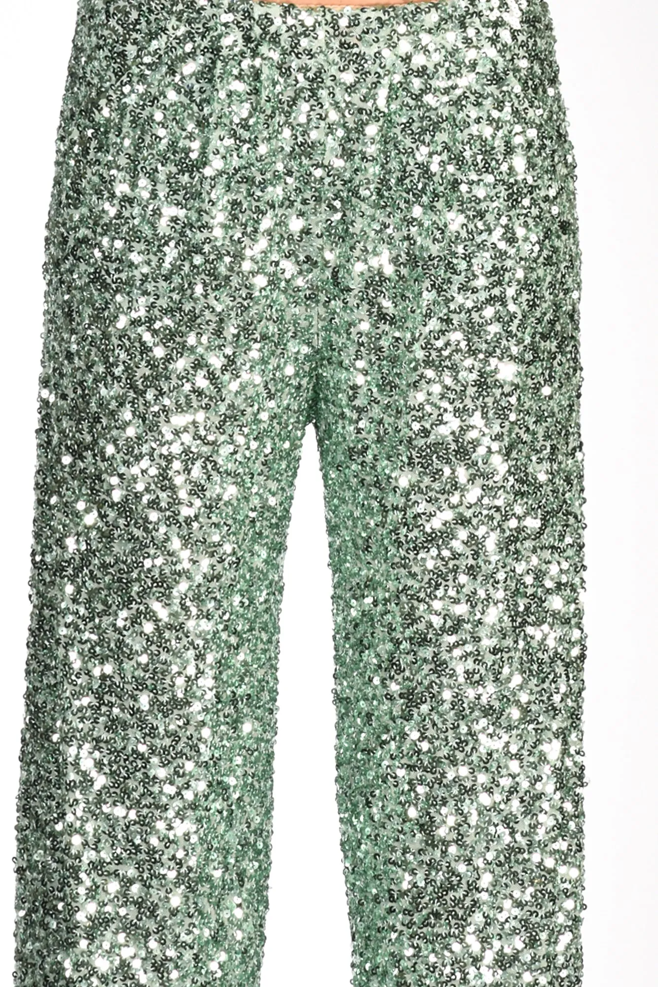 Green Women's Pants - Le Twins