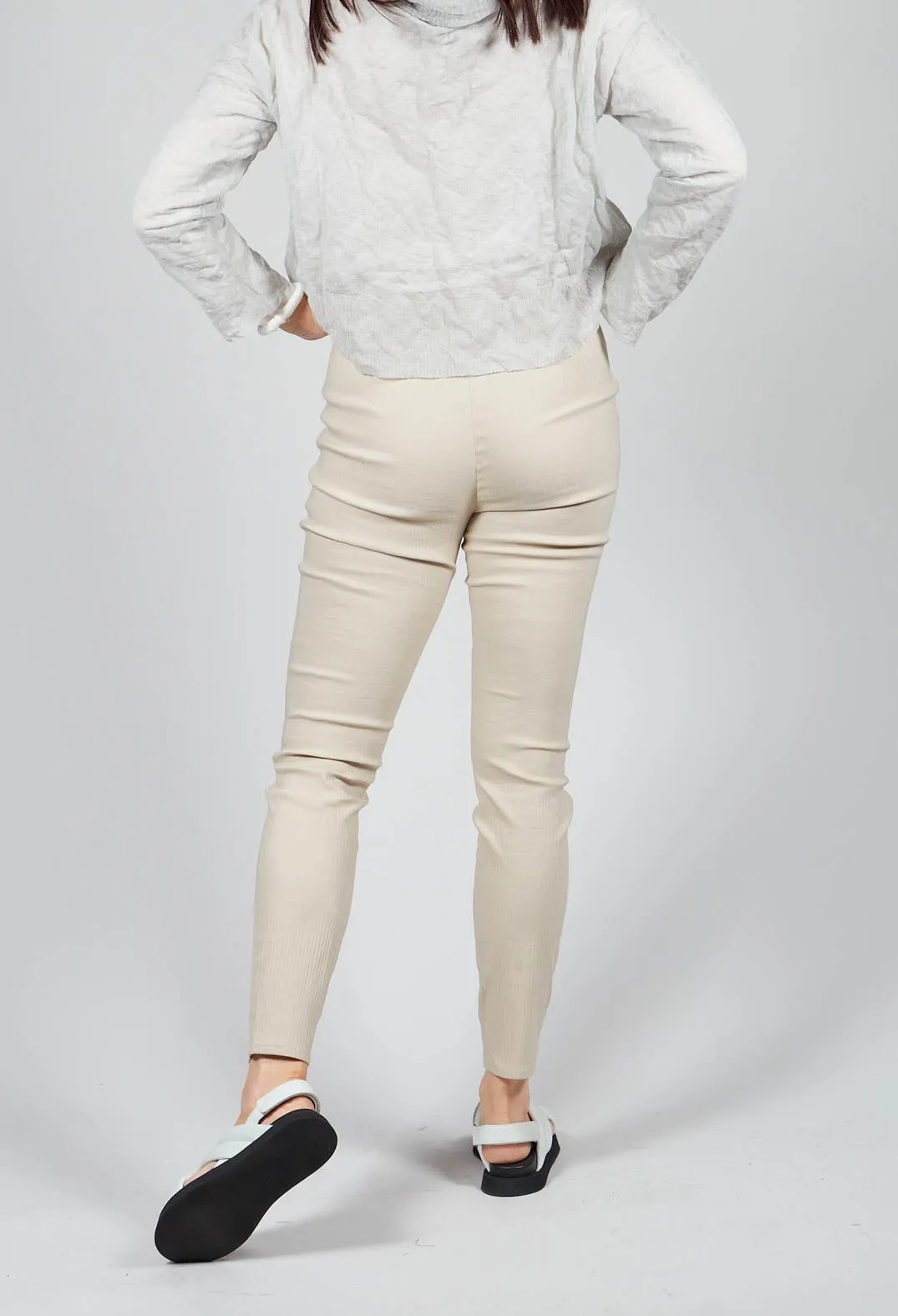 Sand Colored Trouser.

