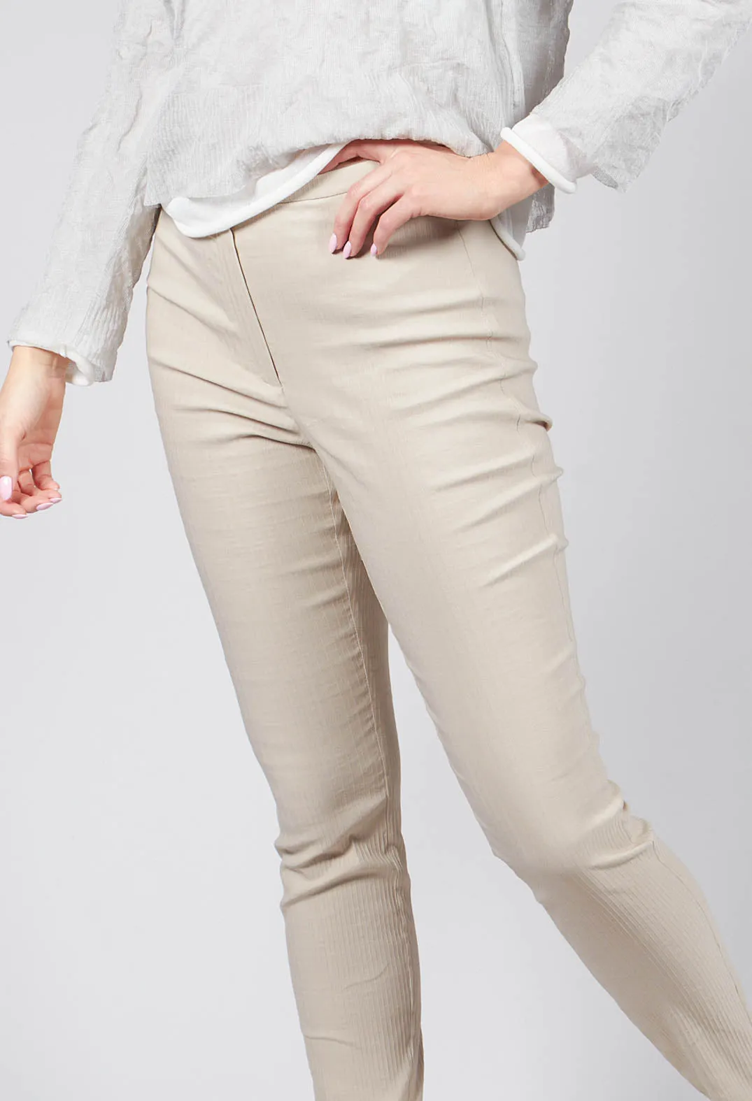 Sand Colored Trouser.

