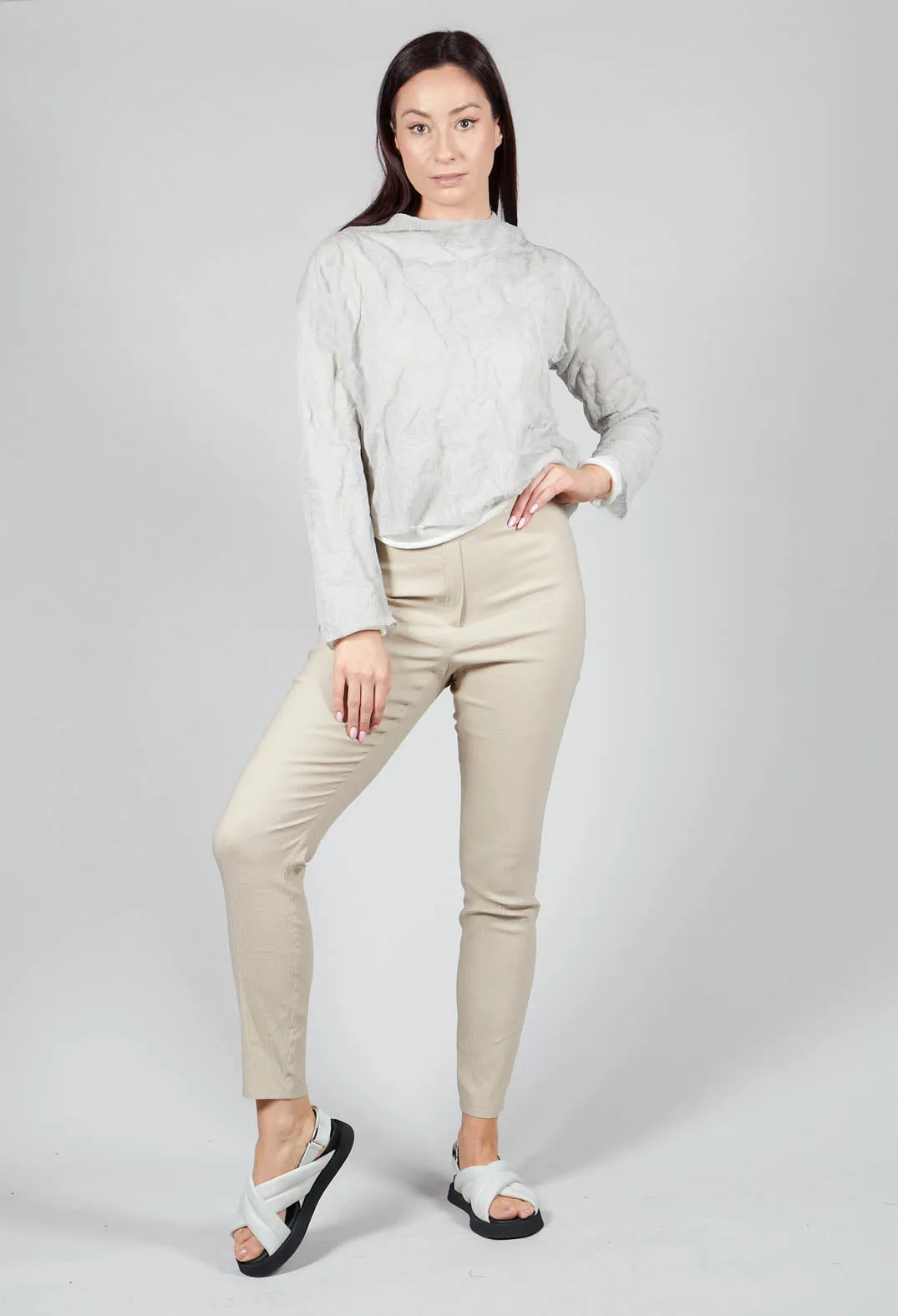 Sand Colored Trouser.

