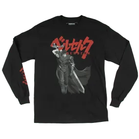 Guts Black Long Sleeve T-Shirt