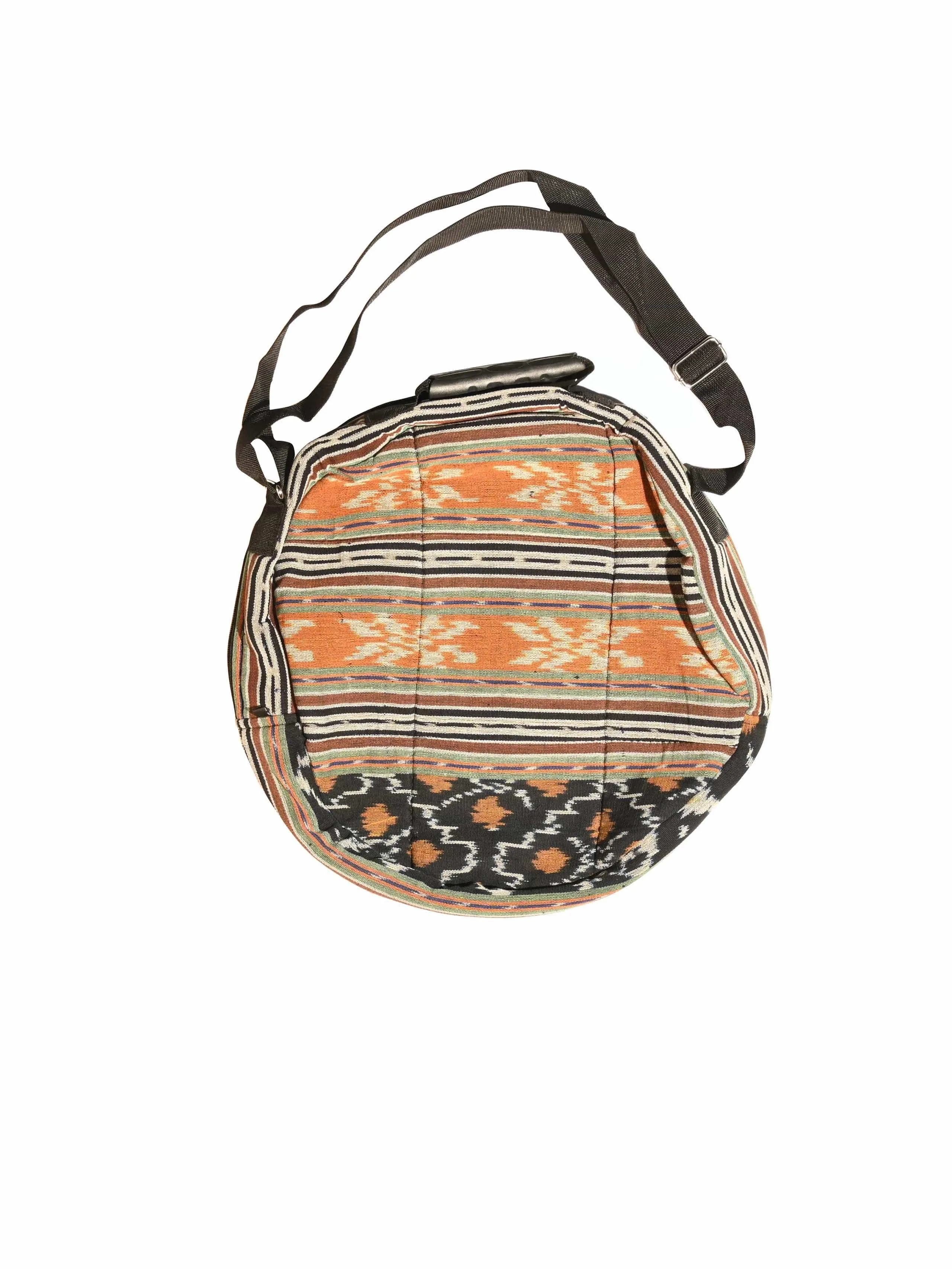 Hand Drum Bag - Ikat Dark