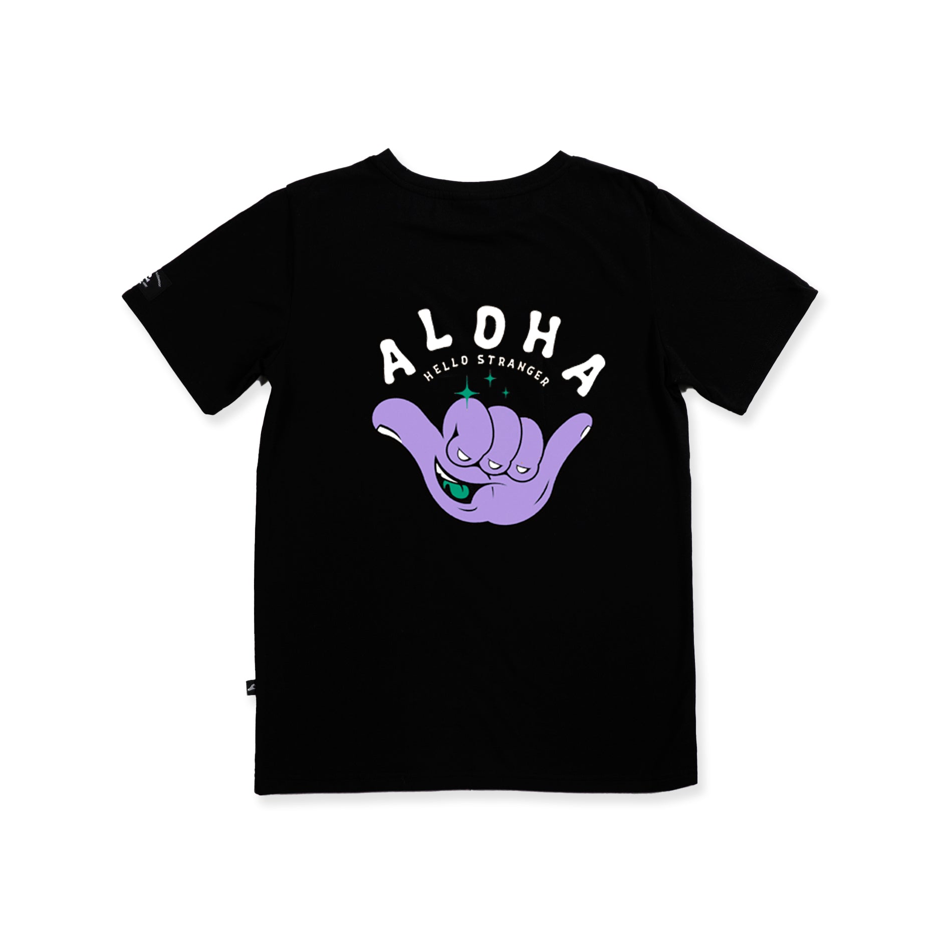 HS Aloha Black T-Shirt - Men's Summer Clothing | Hawaiian Shirts