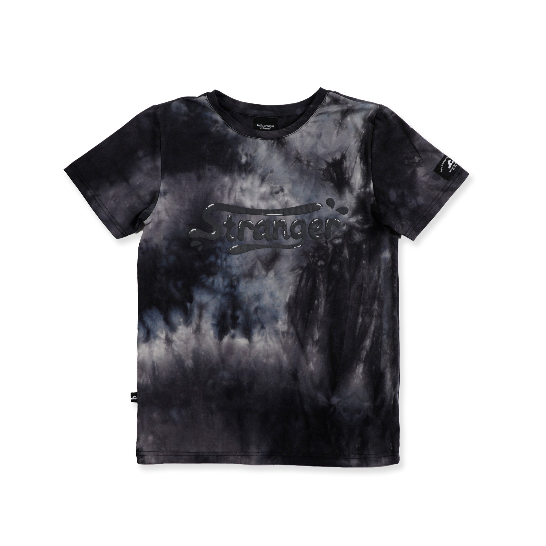 HS Stranger SS T-Shirt - Black Dye