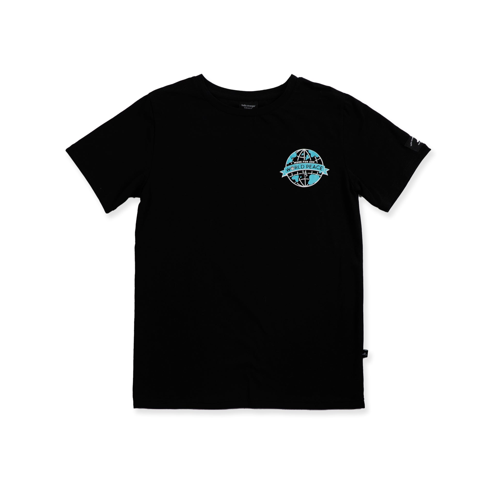 HS World SS Black Tee