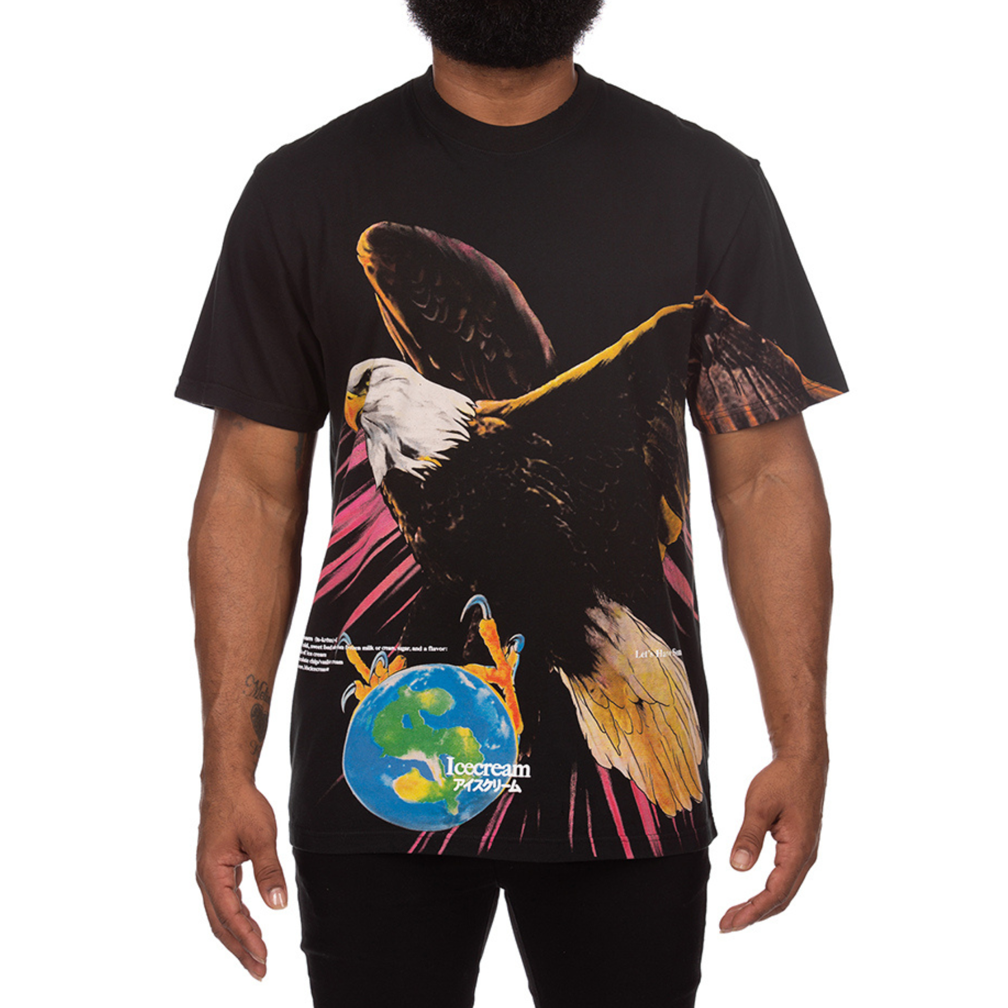 ICECREAM Rich Planet Oversized T-Shirt