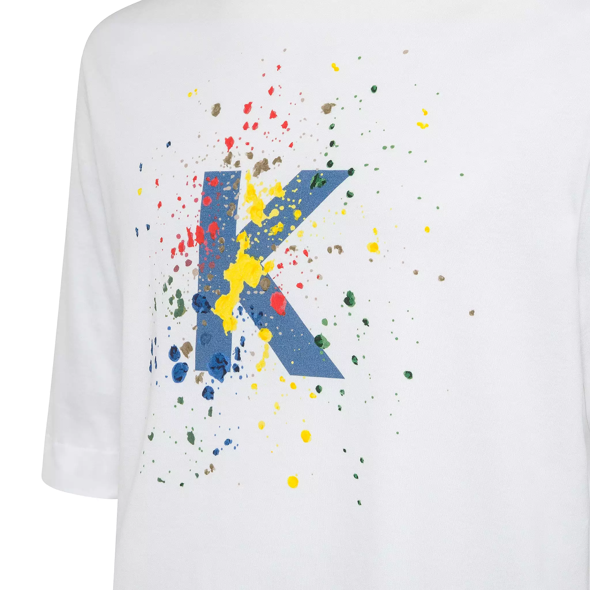 Indivar K luxury jersey short sleeve t-shirt - printed design.