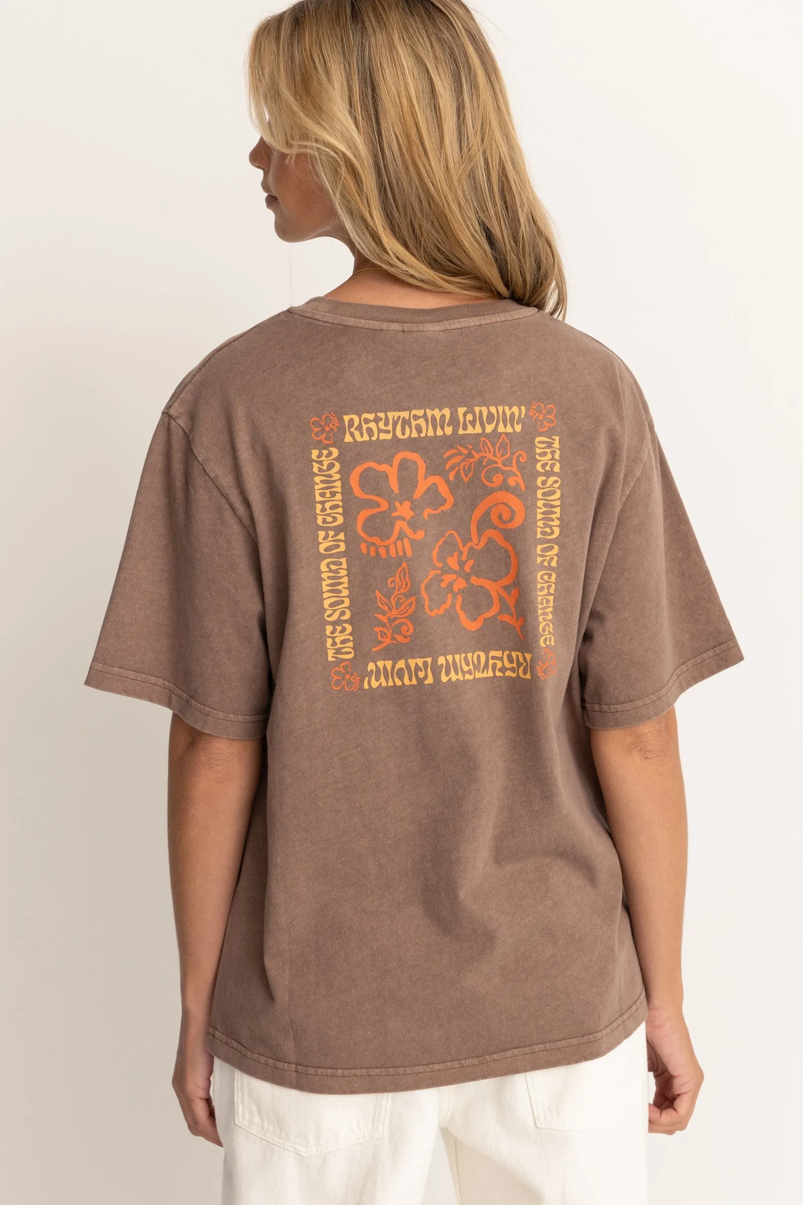 Brown Oversized T-Shirt by Islander