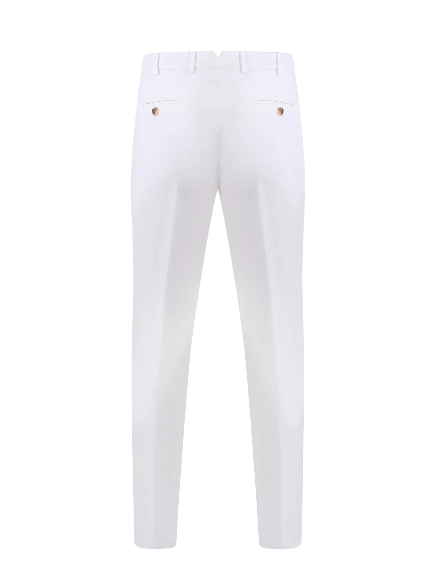 Italian Fit Cotton Trousers