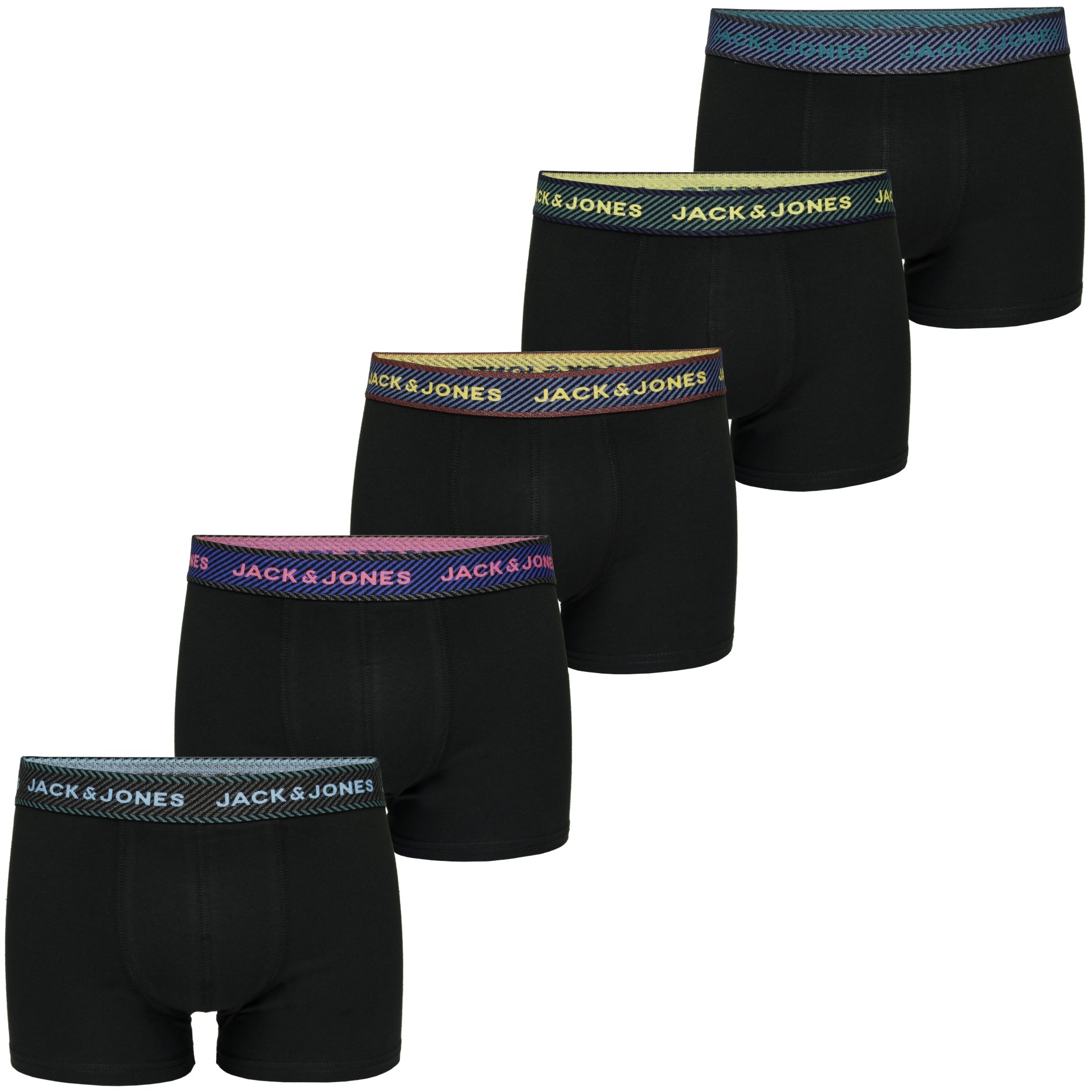 Jack & Jones Men's Boxer Shorts - 5 Pack