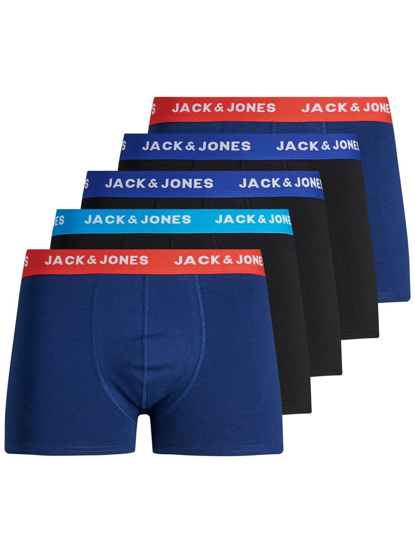 Jack & Jones Men's Boxer Shorts - 5 Pack