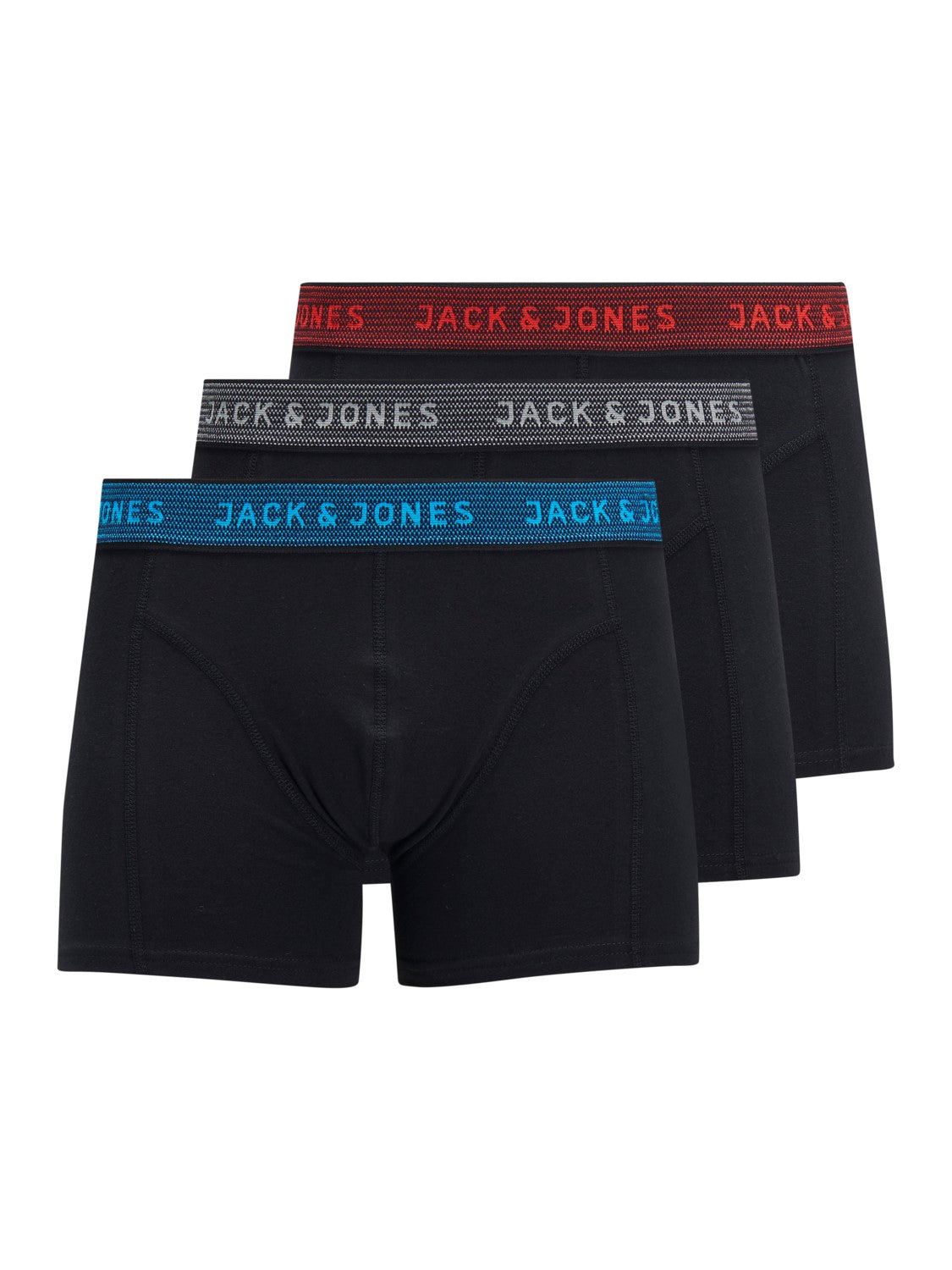 Jack & Jones Men's Boxer Shorts/Trunks - JACWAISTBAND (3-Pack)